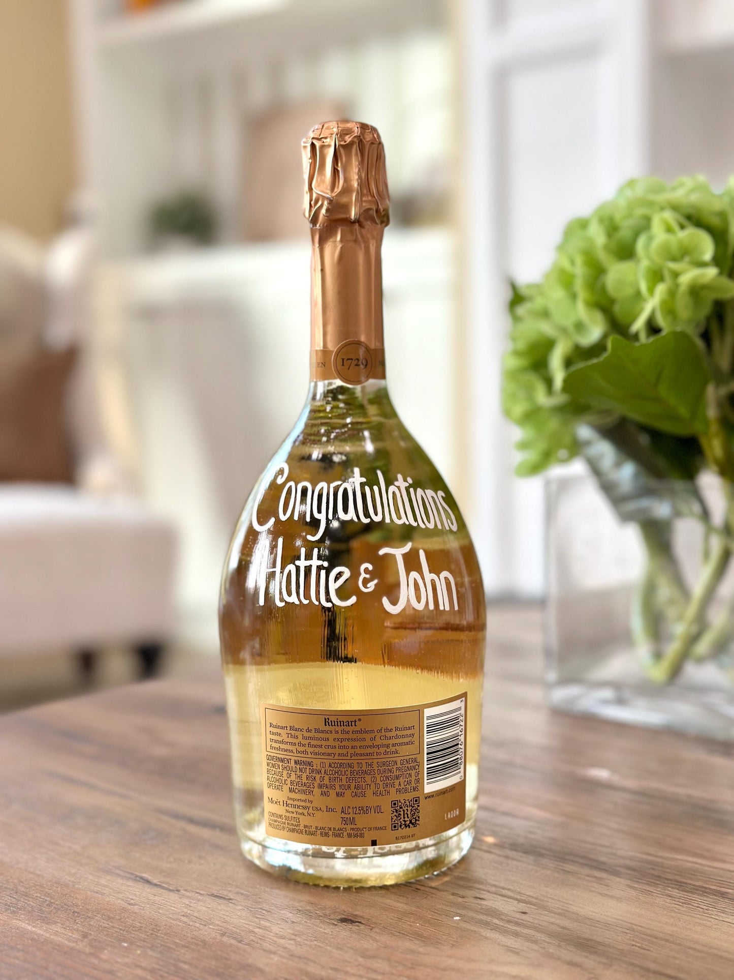 Ruinart Custom Engagement