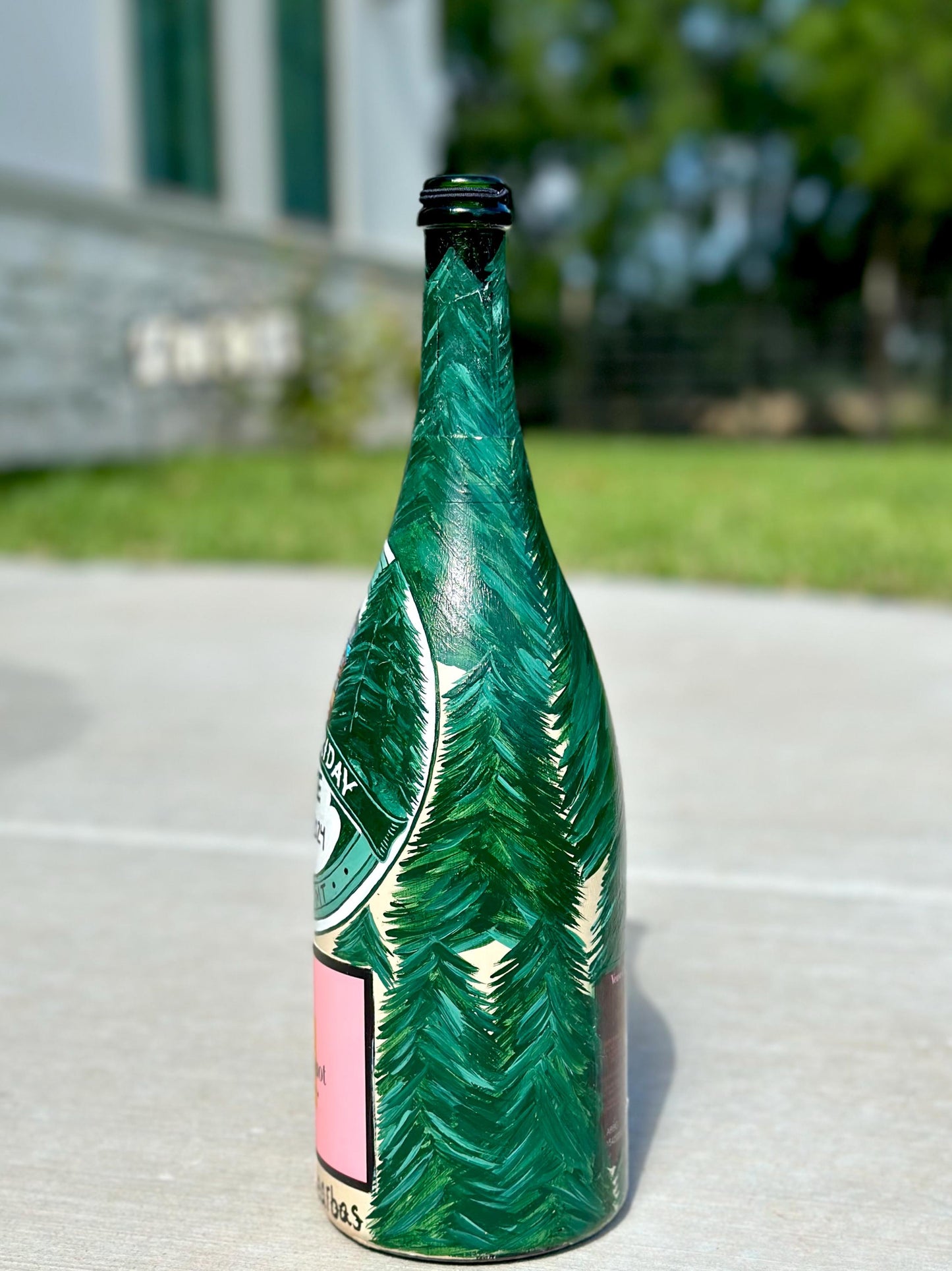 Corporate Customized Hand Painted Bottle for business gifts/Birthday Gift/congratulations