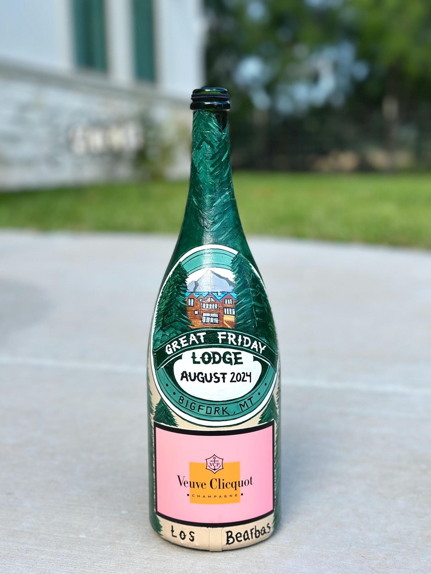 Corporate Customized Hand Painted Bottle for business gifts/Birthday Gift/congratulations