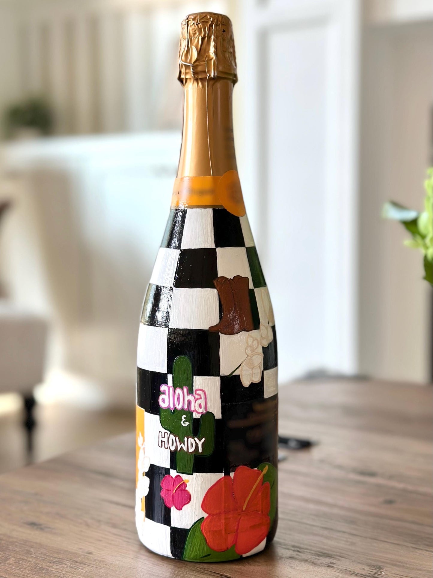 Corporate Customized Hand Painted Bottle for business gifts/Birthday Gift/congratulations