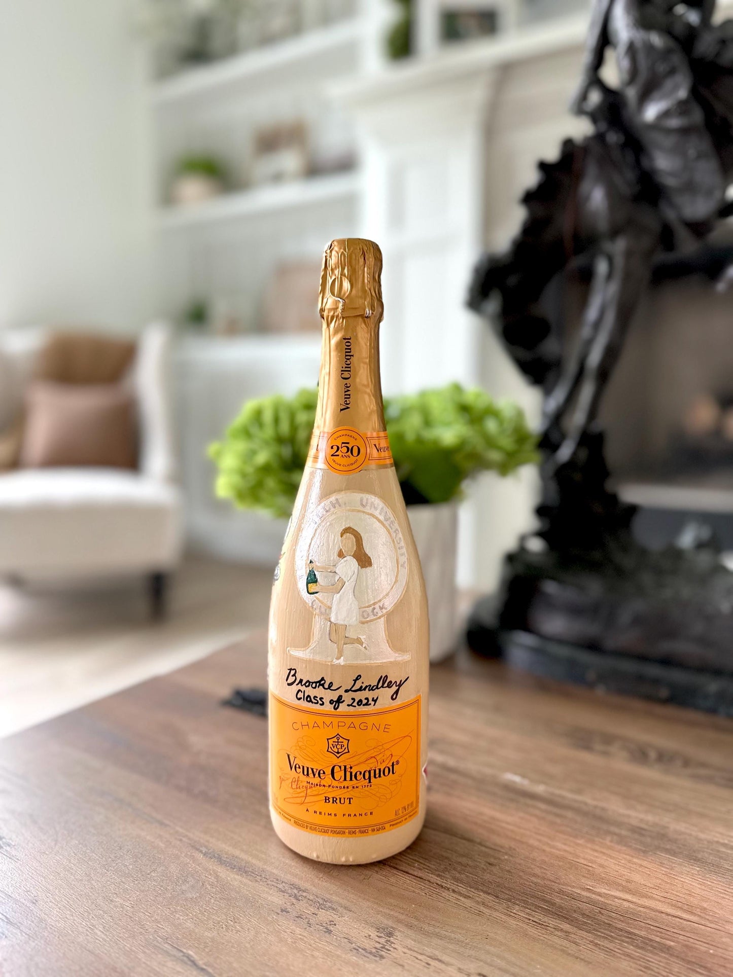 Graduation University Custom Bottle
