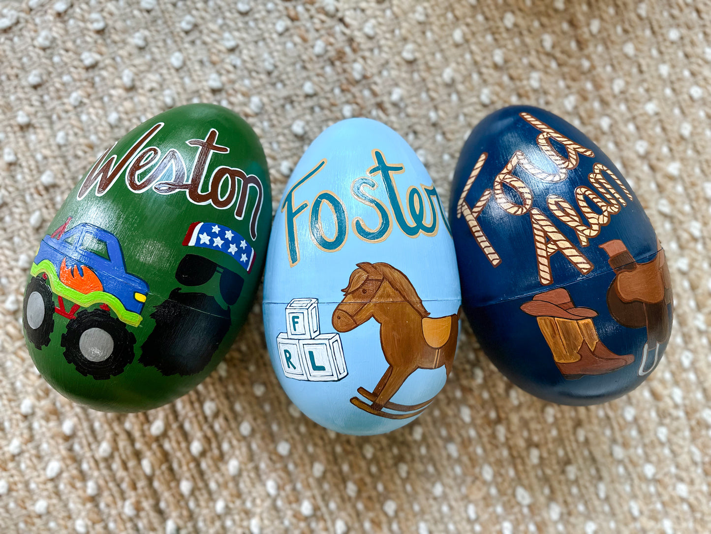 Custom Easter Egg 8 Inches
