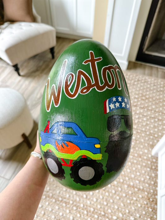 Custom Easter Egg 8 Inches