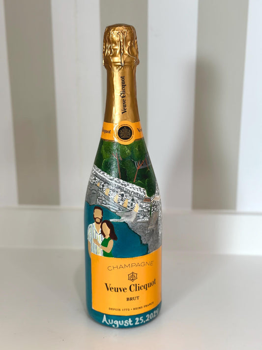 Engagement Scenery Customized bottle